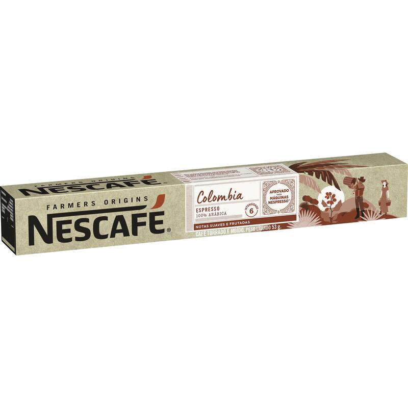 Café em Cápsulas Nescafé Colombia 10x5,3g