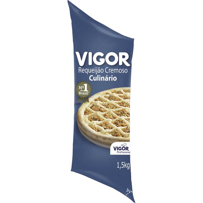 Requeijão Cremoso Culinário Vigor 1,5kg