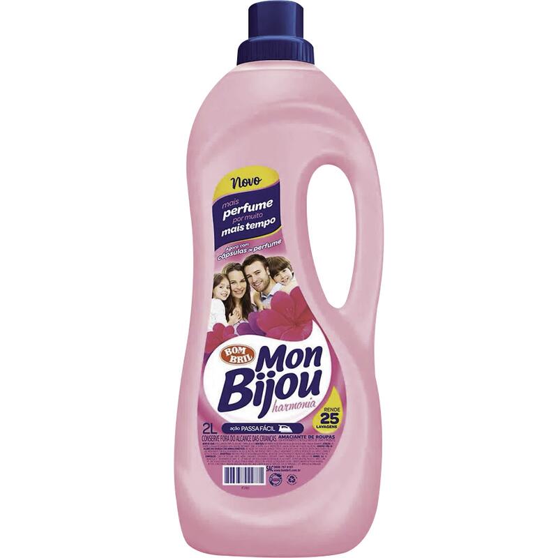Amaciante de Roupas Mon Bijou Harmonia 2L