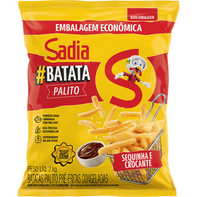 Batata Pré-Frita Sadia Congelada 2kg