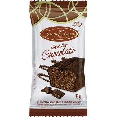Mini Bolo Santa Edwiges Chocolate 33g