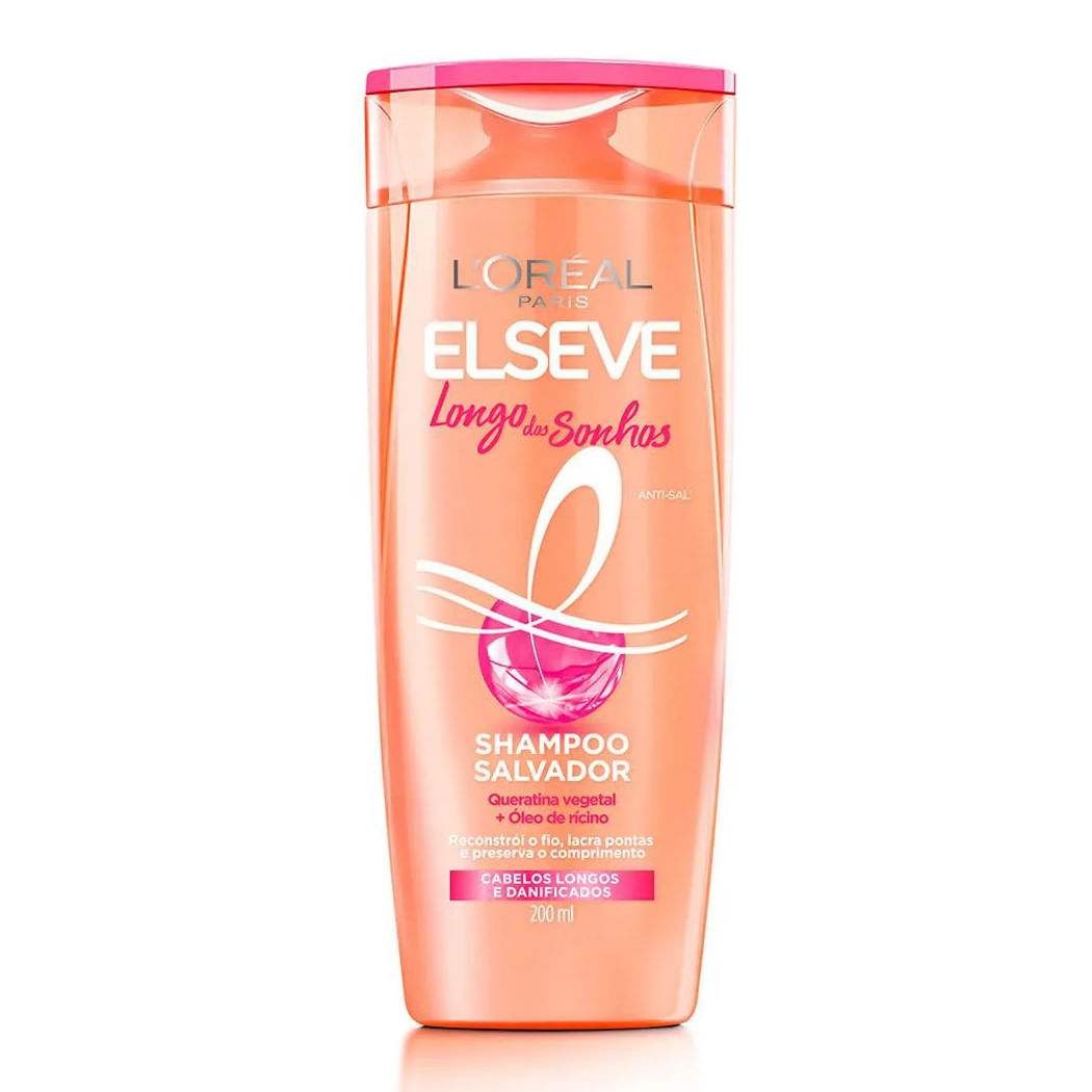 Shampoo ELSEVE Longo dos Sonhos Salvador 200ml