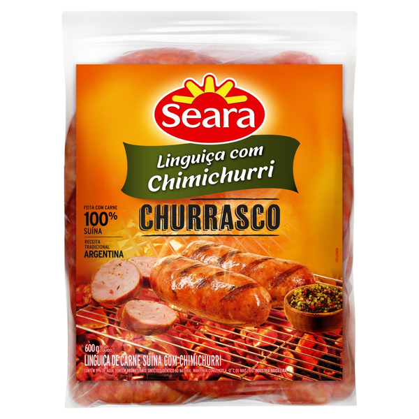 Linguica Seara Gourmet Chimich.cong.600g