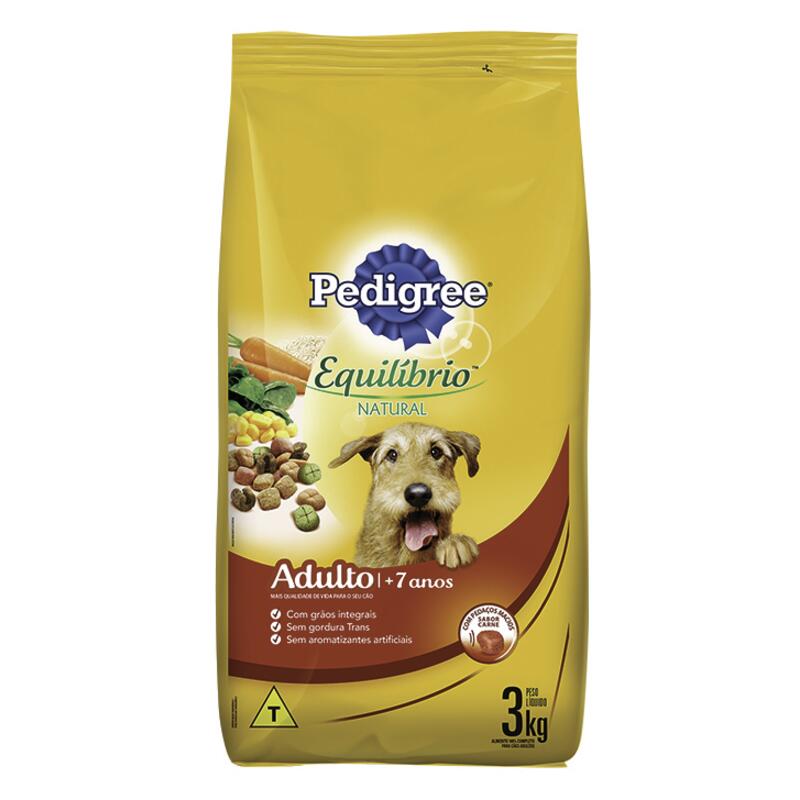 Alimento para Cães Pedigree Equilíbrio natural Senior 3kg