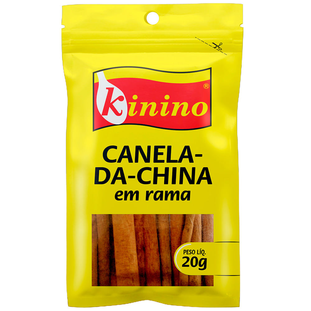 Canela Da China Em Rama Kinino 20g