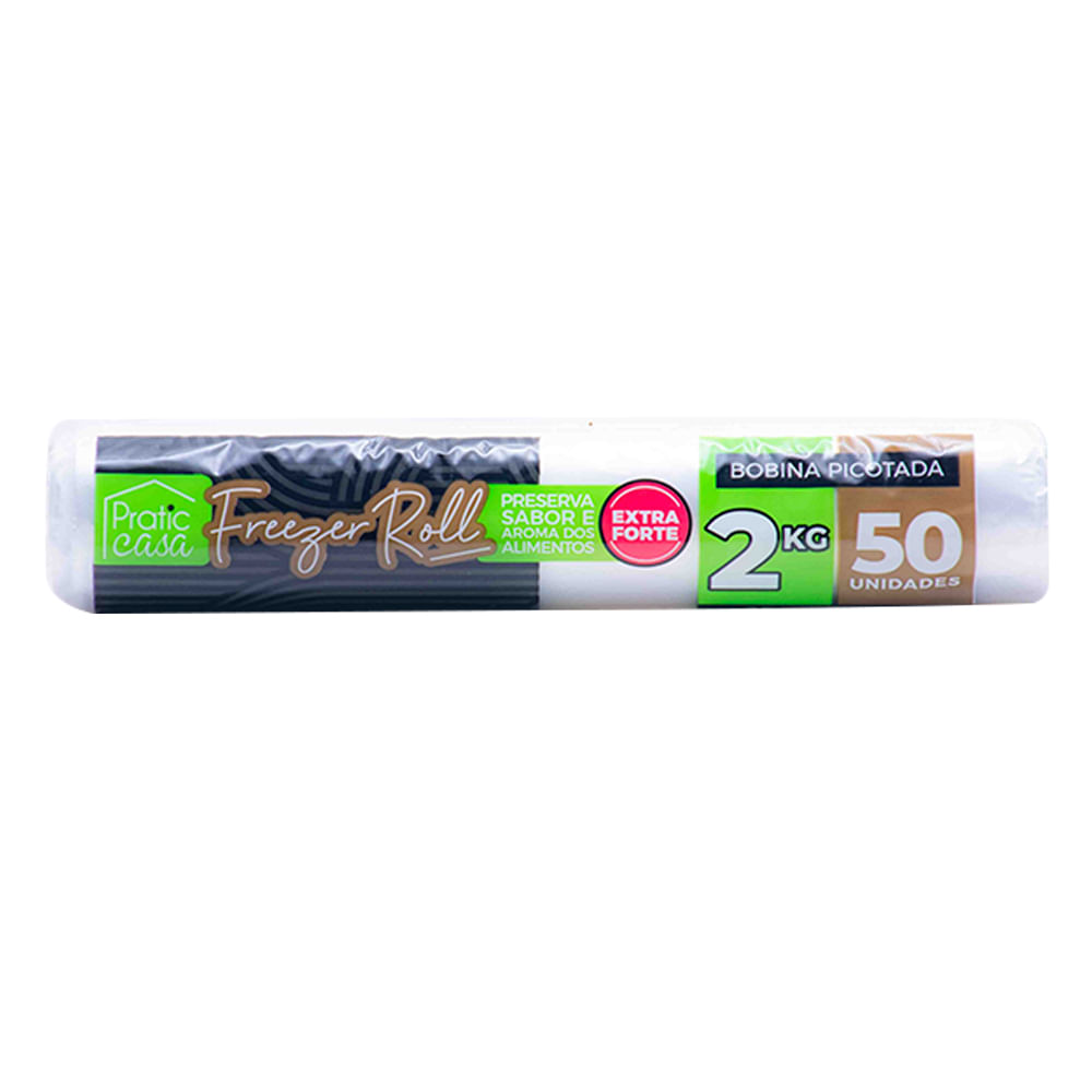 Saco para Freezer Pratic Casa 2kg Com 50 un