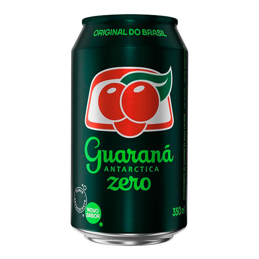 Refrigerante Guaraná Antarctica Sem Açúcar 350ml Lata