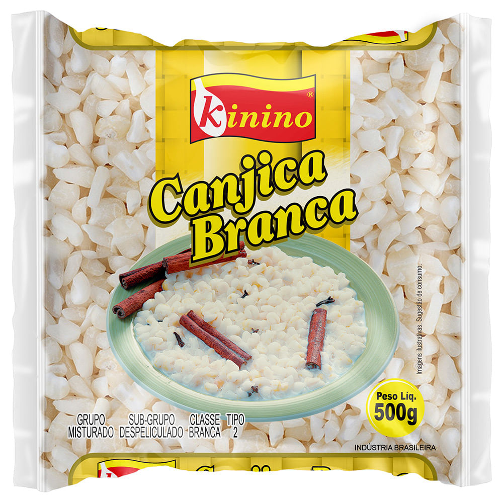 Canjica Branca Kinino 500g