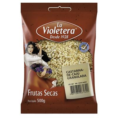 Castanha de Caju La Violetera Granulado 500g