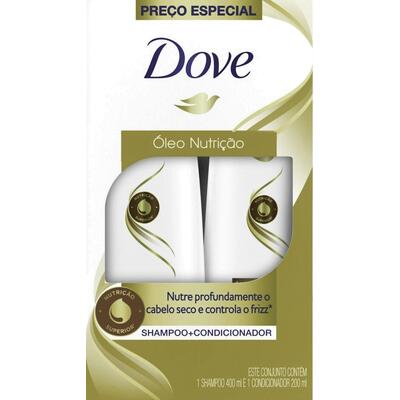 Kit Dove Shampoo + Condicionador Óleo Nutrição
