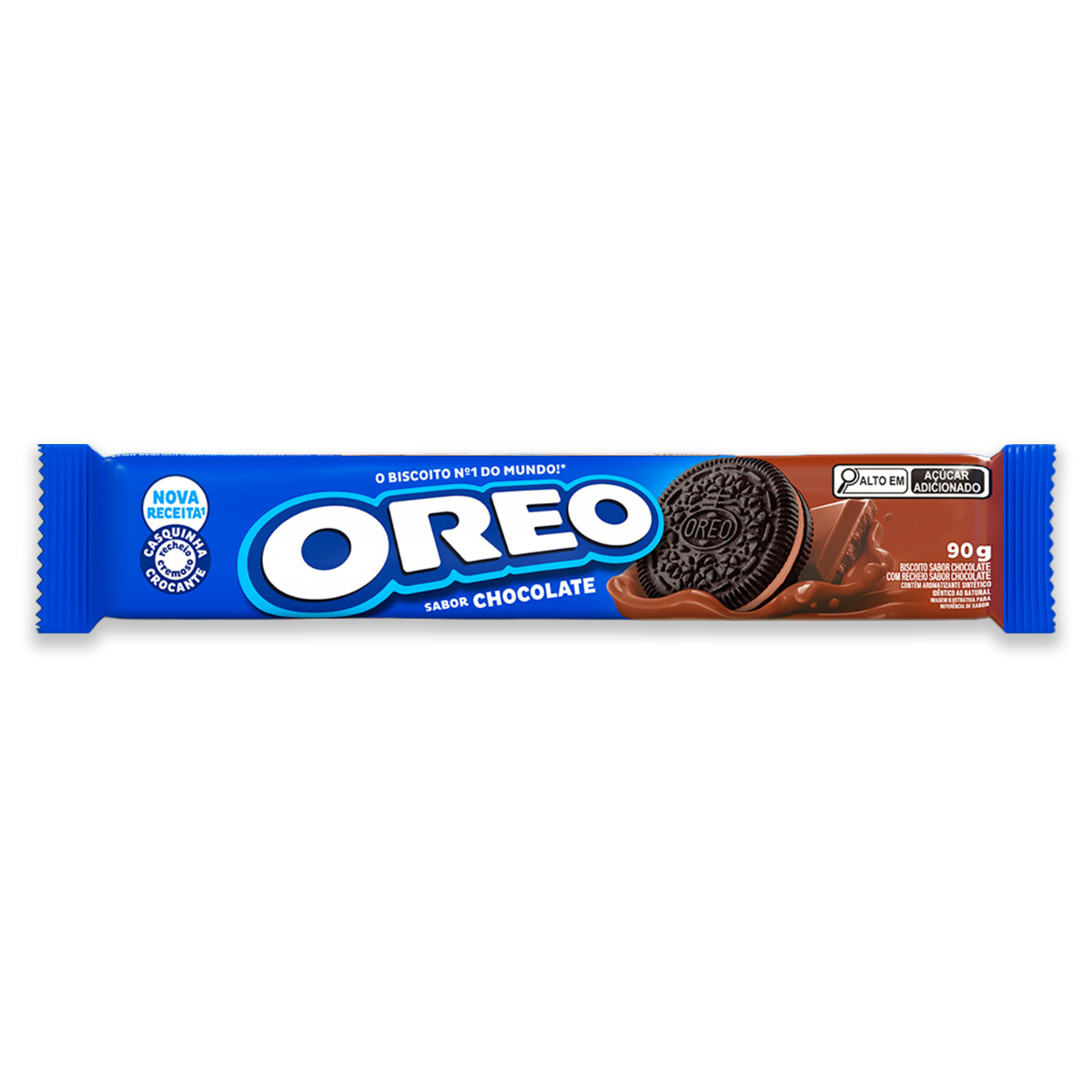 Biscoito Recheado Oreo Chocolate  Wandinha 90g