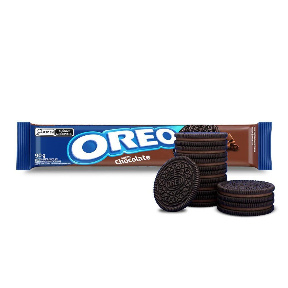 Biscoito Recheado Oreo Chocolate  Wandinha 90g