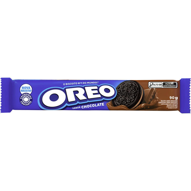 Biscoito Recheado Oreo Chocolate  Wandinha 90g