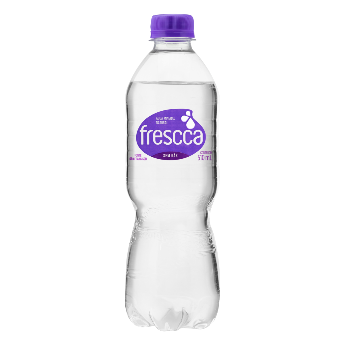 Água Mineral Natural sem Gás Frescca Garrafa 510ml