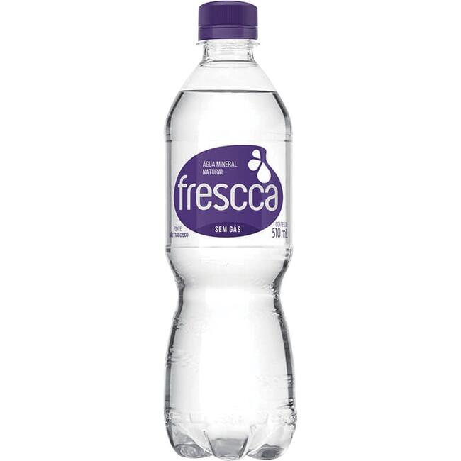 Água Mineral Natural sem Gás Frescca Garrafa 510ml