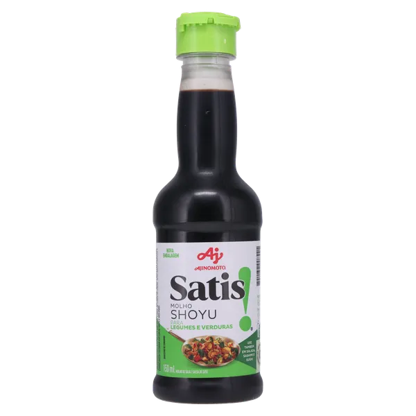 MOLHO SATIS SHOYU SUAVE 150ML