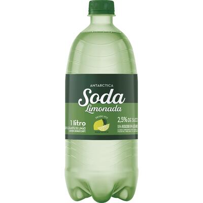 Refrigerante Antarctica Soda Limonada 1L
