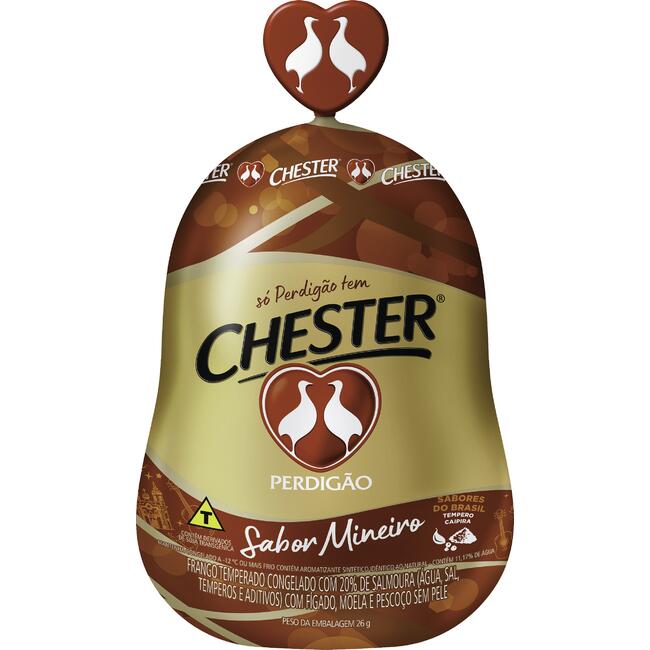Chester Perdigão Tempero Mineiro Preço por quilo na peça