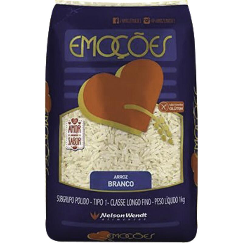 Arroz Emoções Agulhinha - Tipo 1 1kg