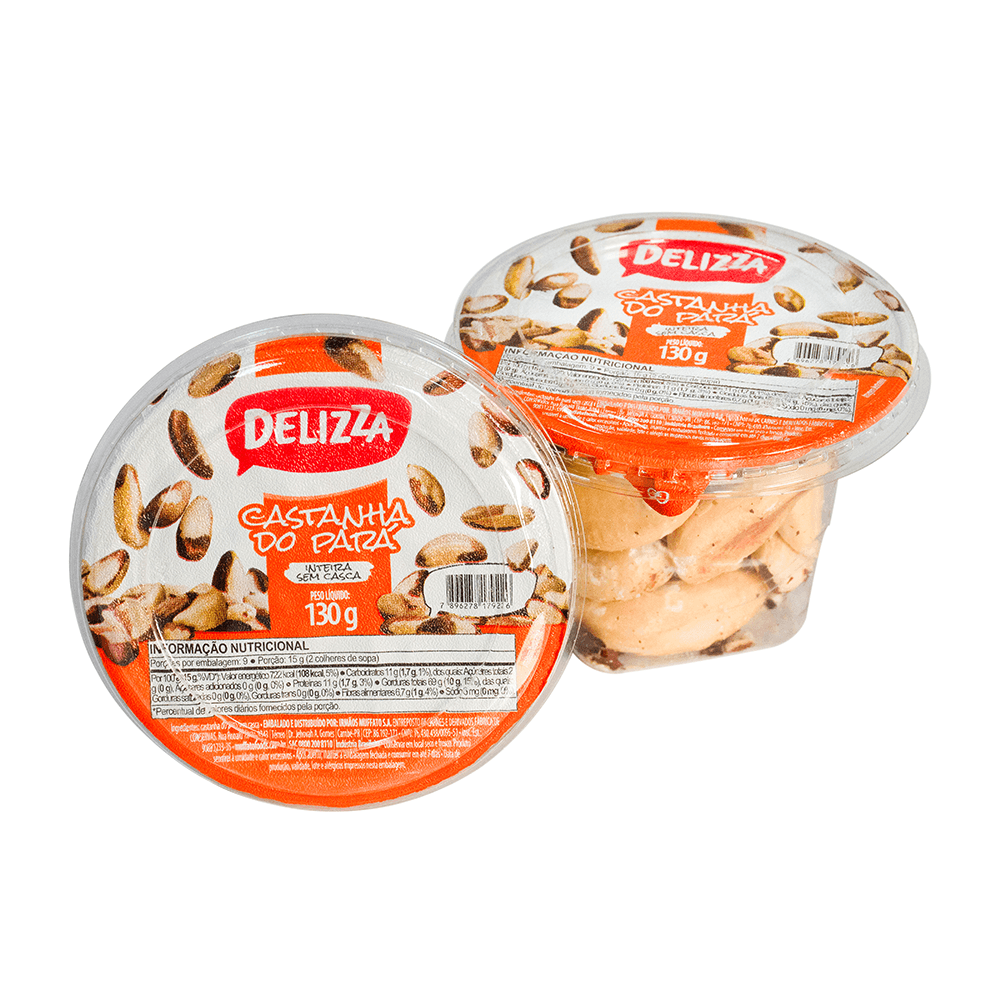 Castanha sem Casca Delizza 130g