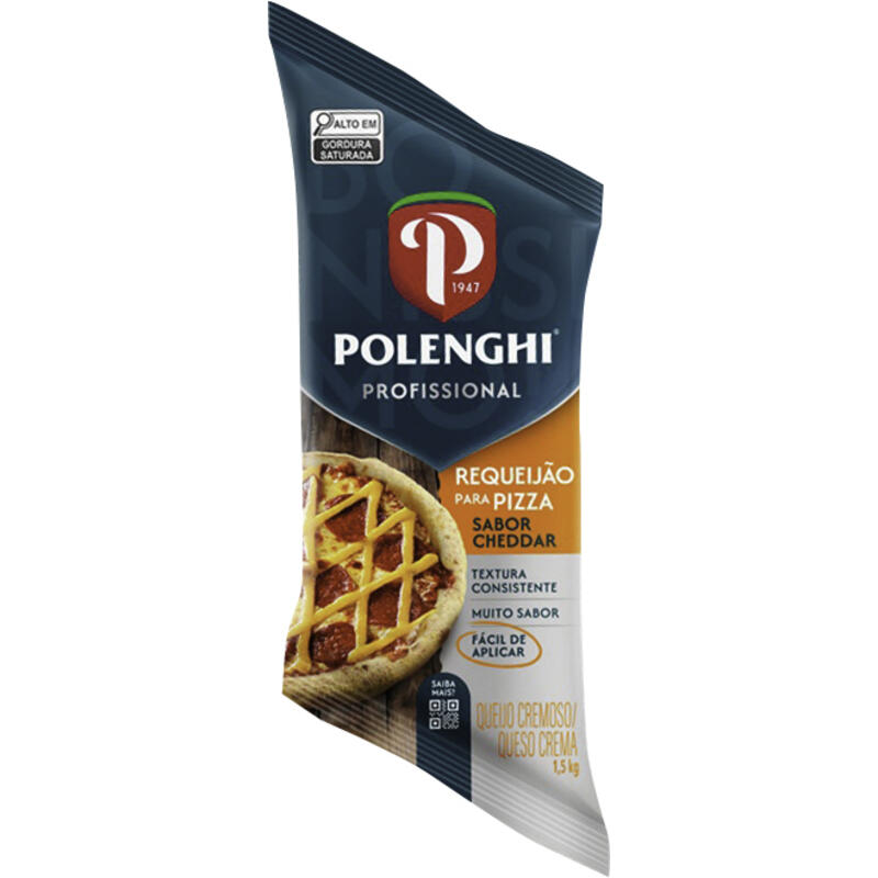 Requeijão Polenghi Cheddar 1,5kg