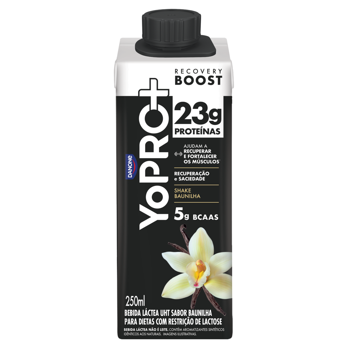 Bebida Láctea YOPRO 23g de Proteínas Baunilha Zero Lactose 250ml