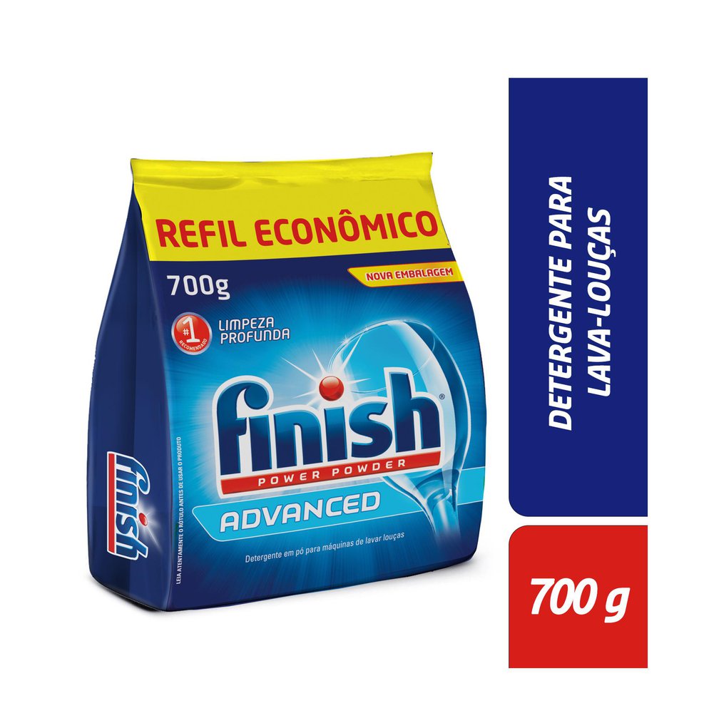 Detergente para Lava Louças em pó Finish 700g