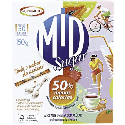 Adoçante Mid Sugar 50x3g