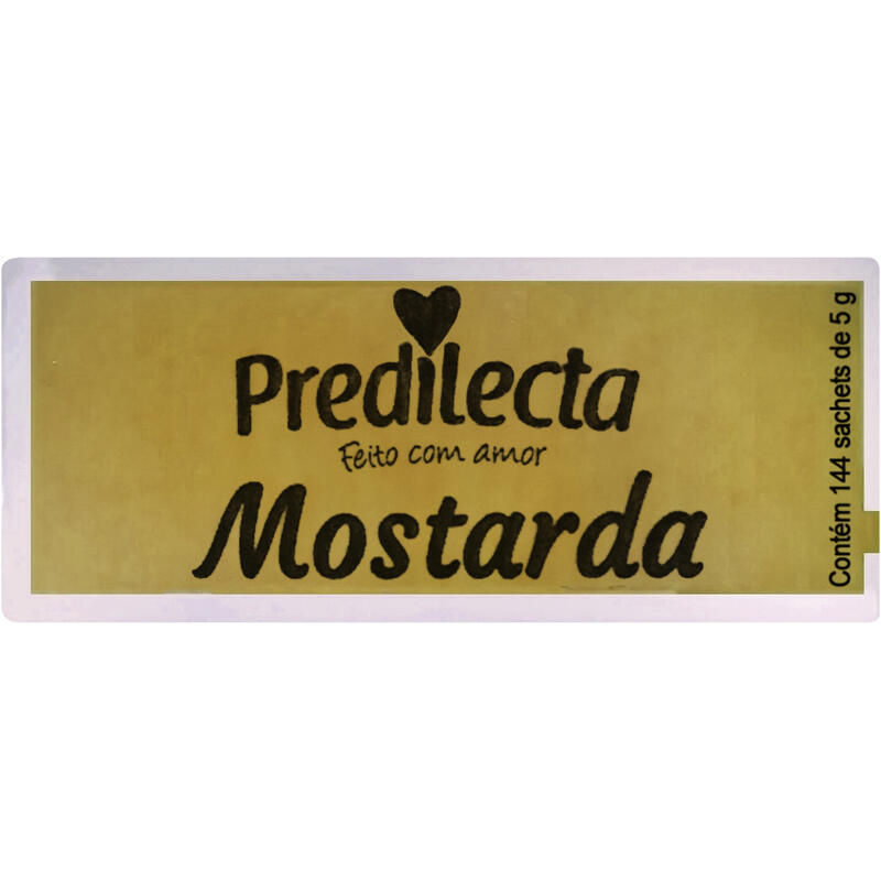 Mostarda Predilecta Minissachê 144x5g