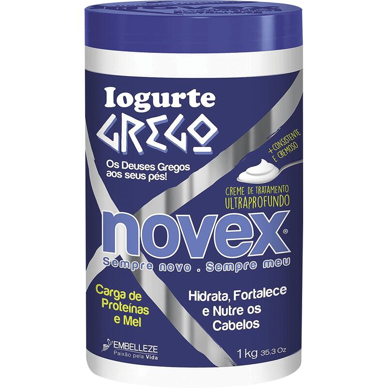 Creme de Tratamento para Cabelo Novex Iogurte Grego 1kg