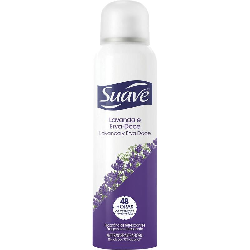 Desodorante Aerossol Suave Lavanda e Erva Doce 160ml