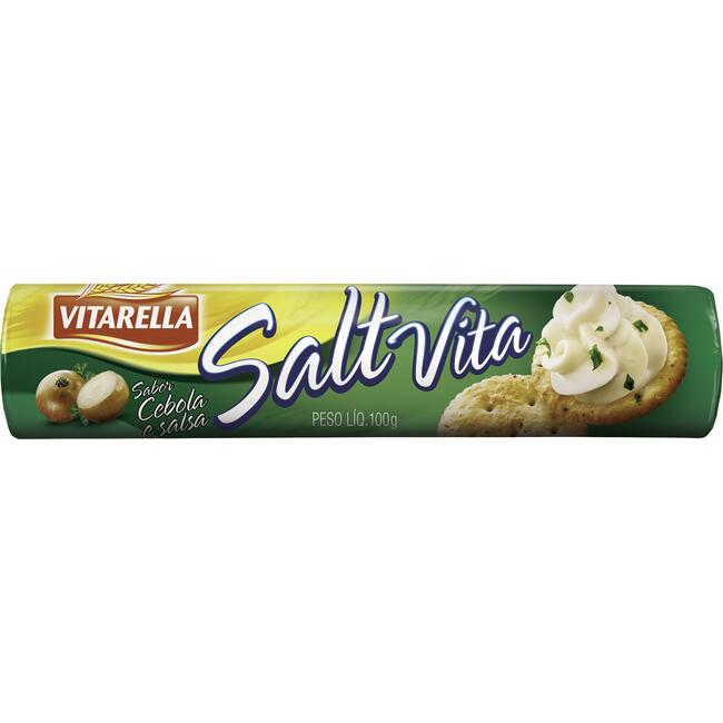 Biscoito Salt Vita VItarella Cebola e Salsa 100g
