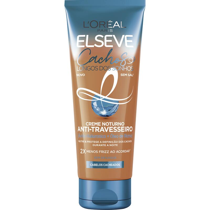 Creme de Tratamento para Cabelo Elseve Cachos Noite 200ml