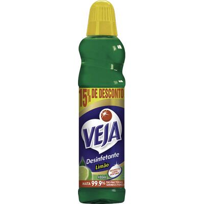 Desinfetante Veja Limão 480ml