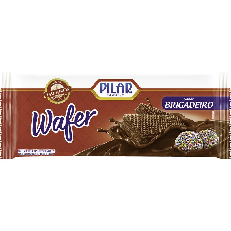Biscoito Wafer Pilar Brigadeiro 100g