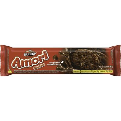 Biscoito Cookie Richester Chocolate 80g