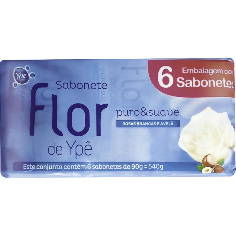 Sabonete Flor de Ypê Suave 6x90g