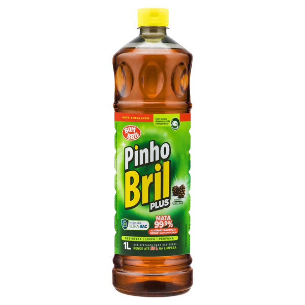 Desinfetante Pinho Silvestre Pinho Bril Plus Squeeze 1l