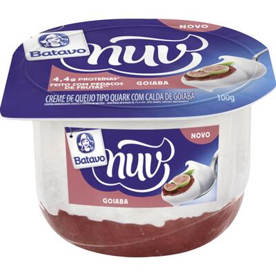 Creme QJ Quark Batavo Nuv Goiaba 100g