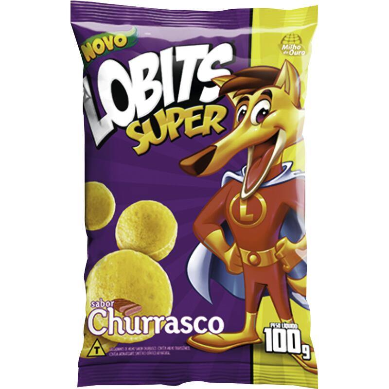 Salgadinho Lobits Super Churrasco 100g