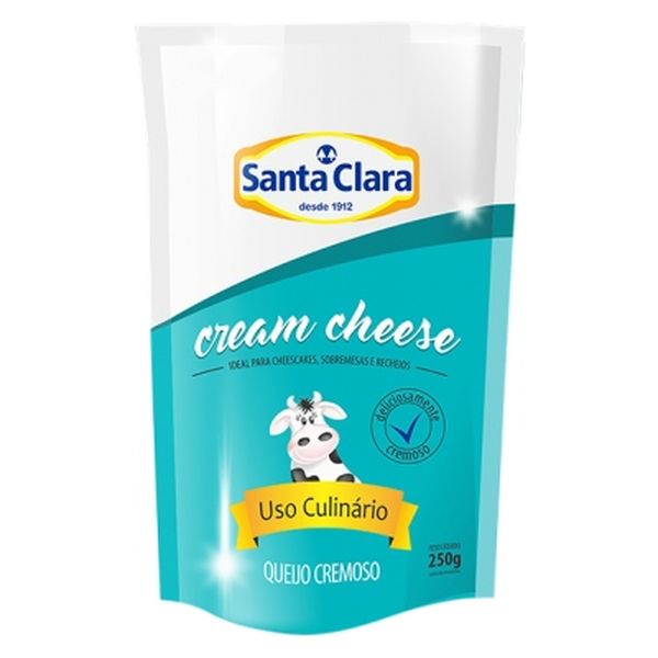 Cream Cheese Santa Clara 250g - Pouch
