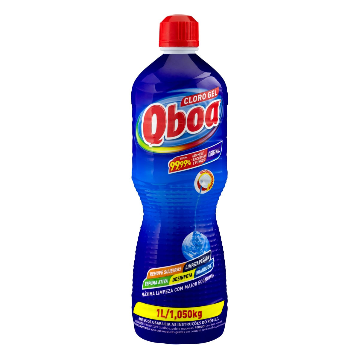 Cloro Gel Qboa 1L