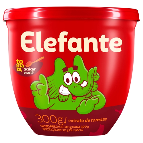 Extrato de Tomate Elefante 310g