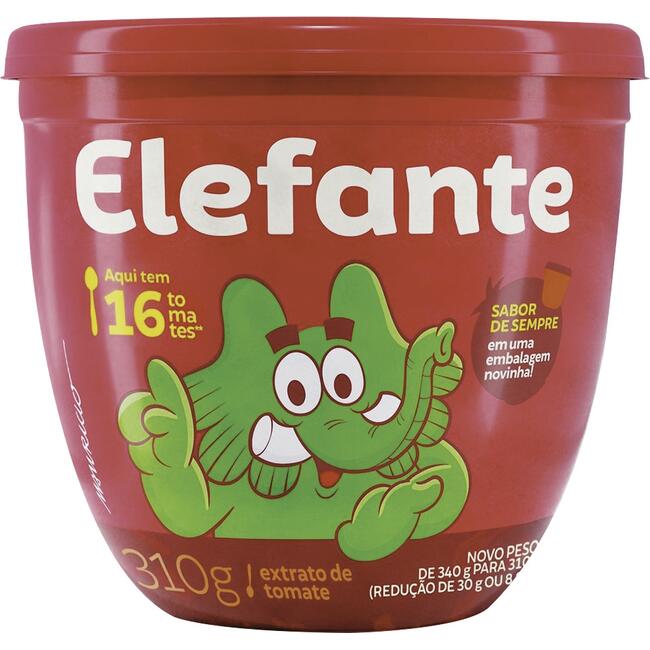 Extrato de Tomate Elefante 310g
