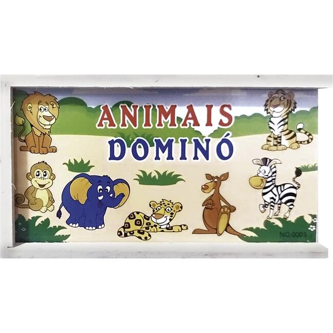 Dominó de Madeira Toymix Animais un