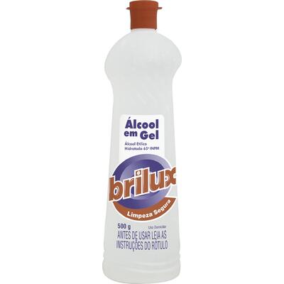 Álcool em Gel Brilux 65ºINPM 500g