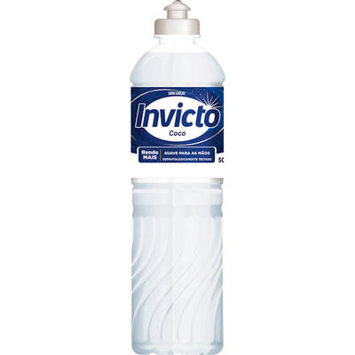 Detergente Líquido Invicto Coco 500ml