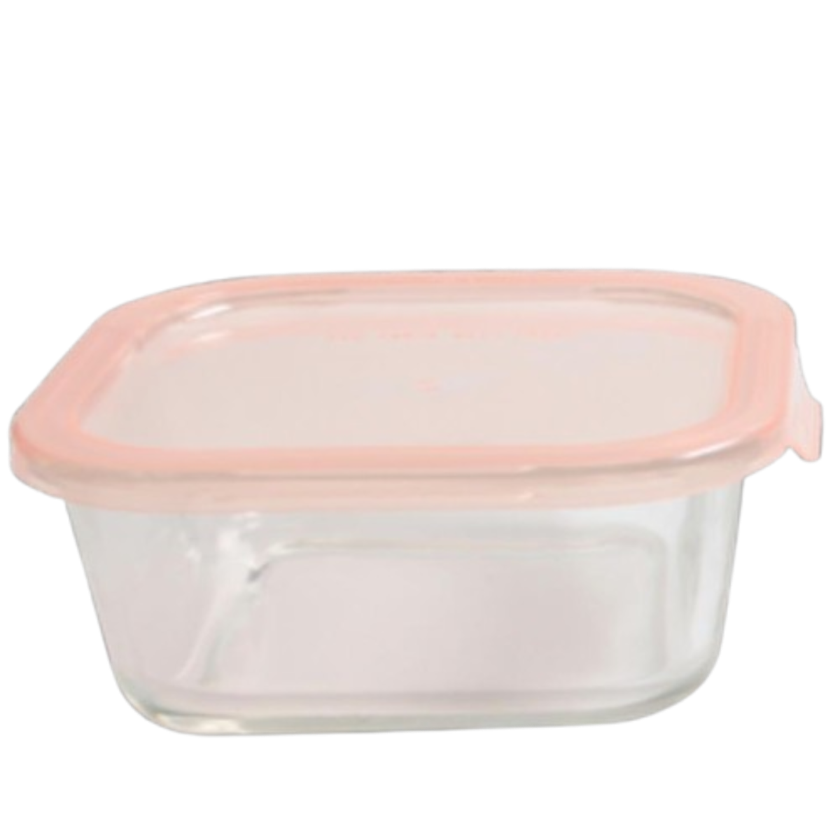 Pote Vidro com Tampa Rosa Color 400ml Qualitá