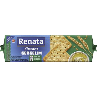 Biscoito Renata Cracker gergelim 200g