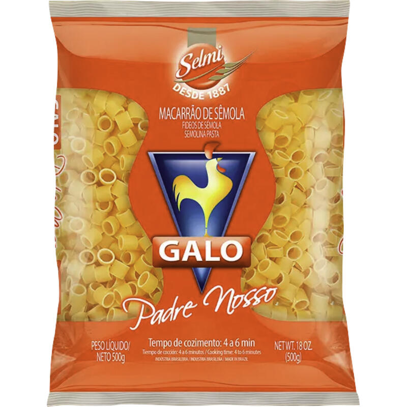 Macarrão Galo Sêmola Padre Nosso 500g